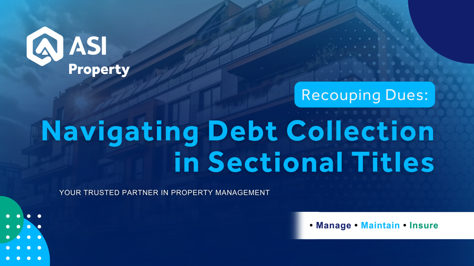 Debt Collection:Sectional Titles