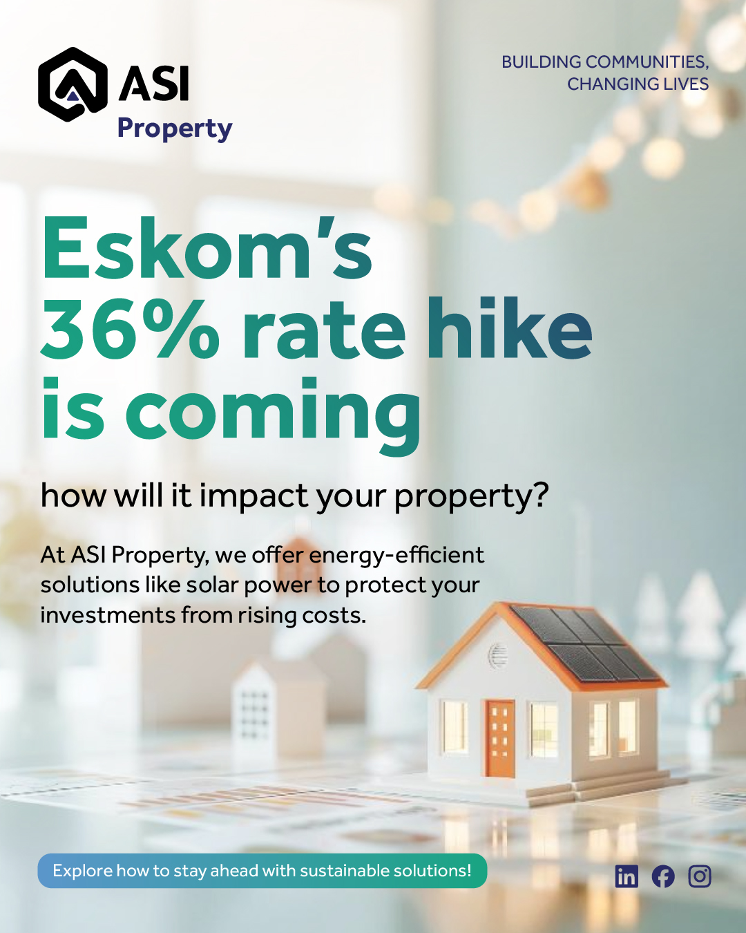 Eskom’s Proposed 36% Electricity Hike: What It Means for South African Property Owners
